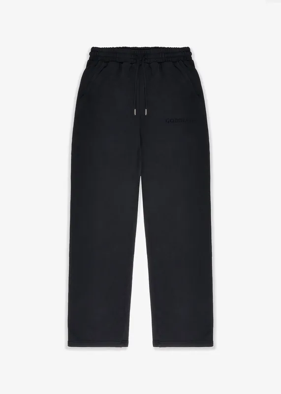 SIGNATURE - ESSENTIAL ONYX SWEATPANTS - BLACK