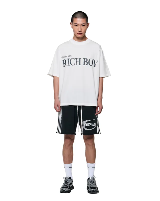 RICH BOY T-SHIRT - OFF WHITE