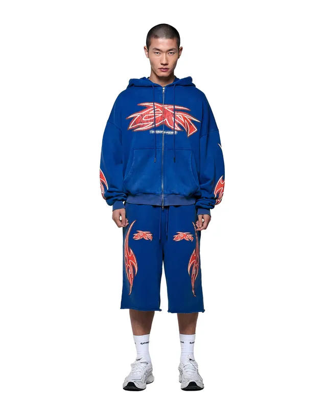 VIVID SHORTS - WASHED BLUE