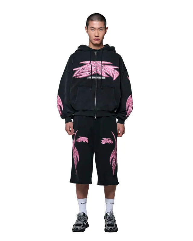 VIVID SHORTS - WASHED BLACK