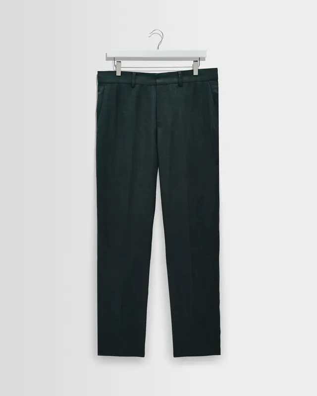 Alp - Dark Green Linen Trousers