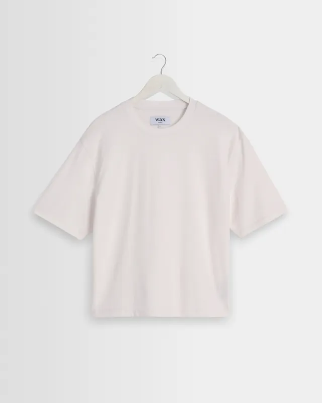Mark - Off White Compact Cotton T-Shirt