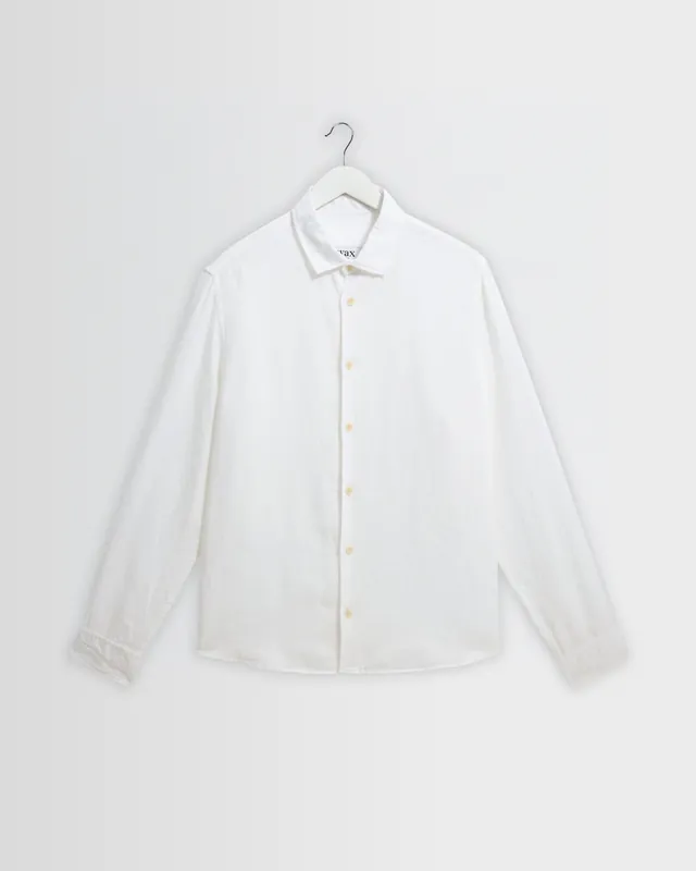Dartford - White Washed Linen Shirt