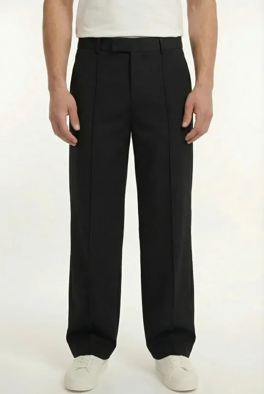 Men's Wide Leg Trouser | Blackstone London - Blackstone-London