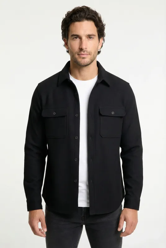 Men's Tailored Overshirt | Blackstone London - Blackstone-London