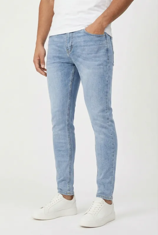 Men's Slim Fit Stretch Jeans | Blackstone London - Blackstone-London