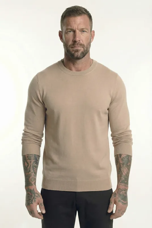 Men's Classic Crewneck Knit Sweater | Blackstone London - Blackstone-London
