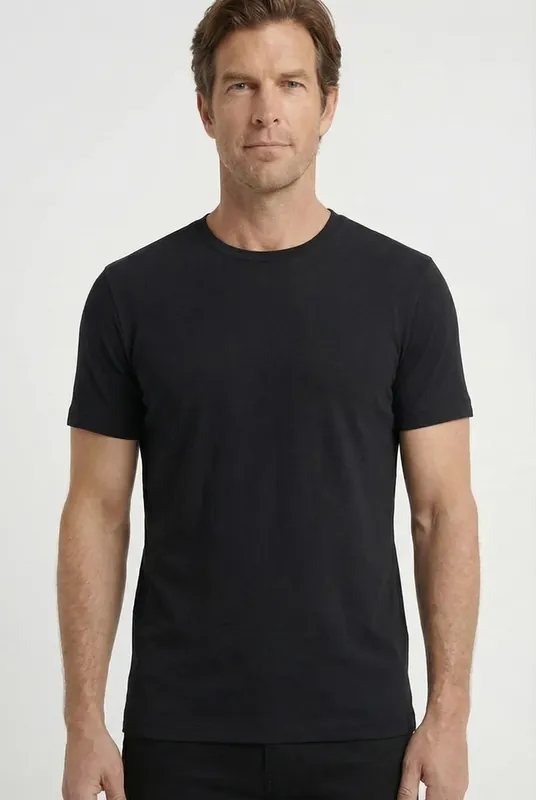 Men's Essential Slim Fit Crewneck T-Shirt | Blackstone London