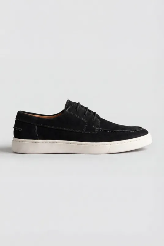 Men's Suede Deck Shoes | Blackstone London