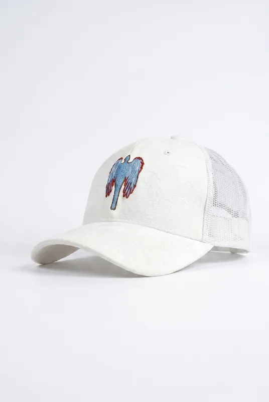Men's Robot Angel Trucker Cap | Blackstone London