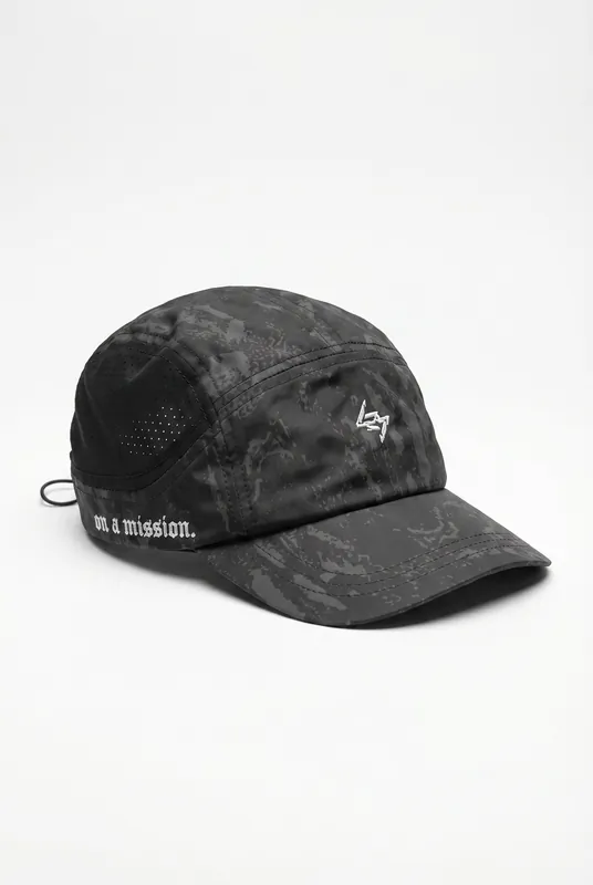 Men's Camo Print Snapback Cap | Blackstone London