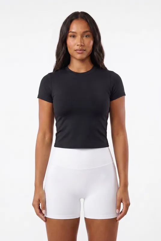 Women's Sculpt Seamless Gym Shorts | Blackstone London