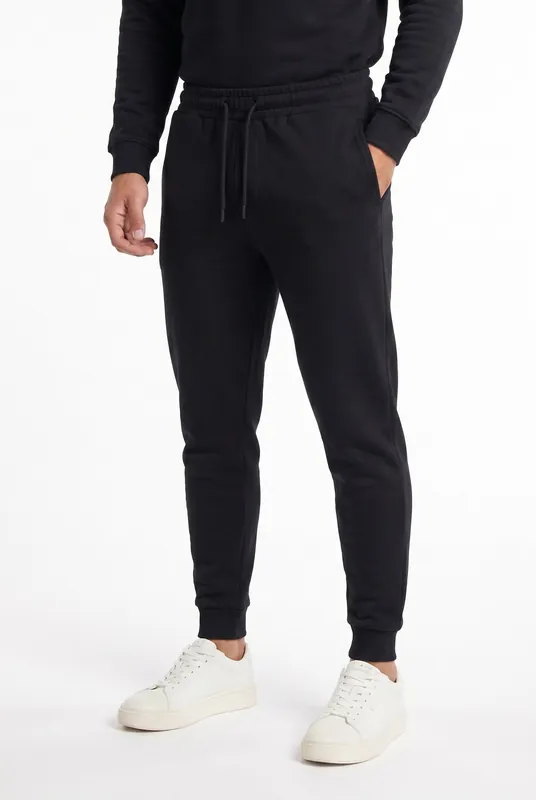 Men's Fundamental Fleece Tapered Joggers | Blackstone London