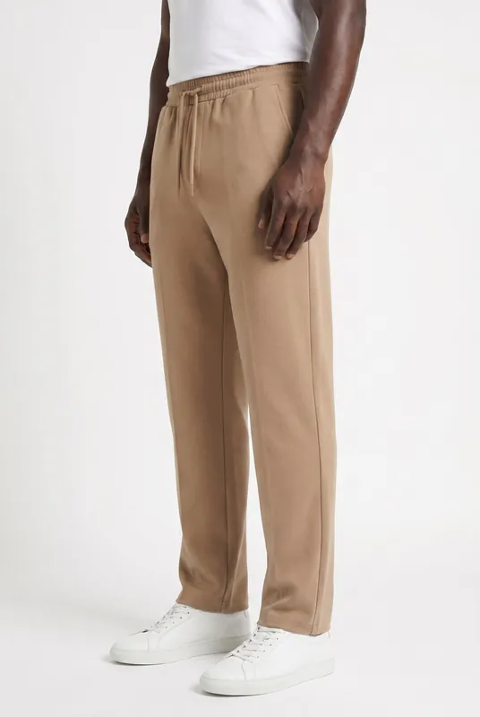 Men's Casual Drawstring Wide Leg Trousers | Blackstone London