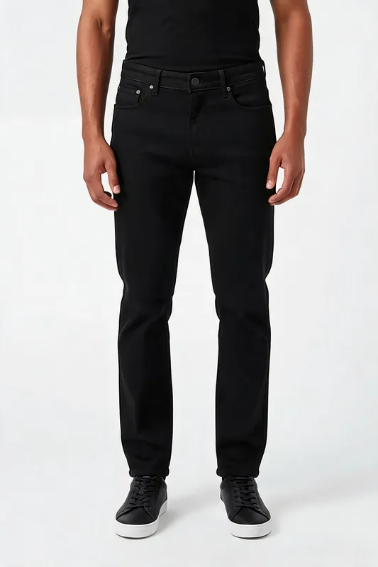 Men's Straight Leg Denim Jeans | Blackstone London