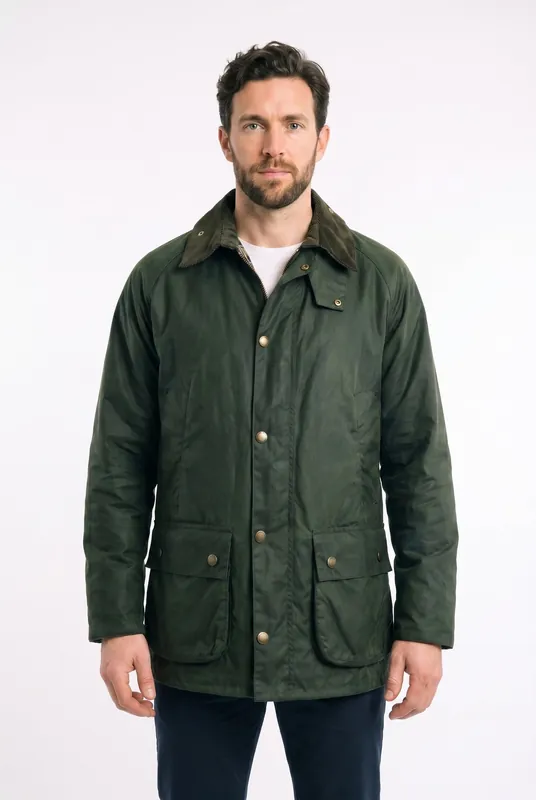 Men's Padded Wax Jacket | Blackstone London