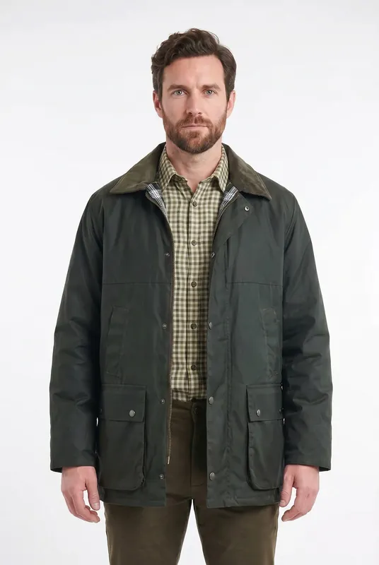 Men's Heritage Wax Field Jacket | Blackstone London