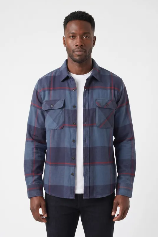 Men's Heritage Flannel Shirt | Blackstone London
