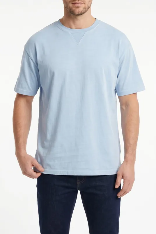 Men's Crew Neck Cotton T-Shirt | Blackstone London
