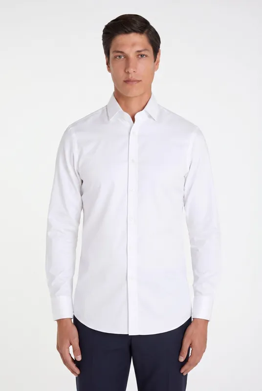 Men's Non-Iron Twill Dress Shirt | Blackstone London