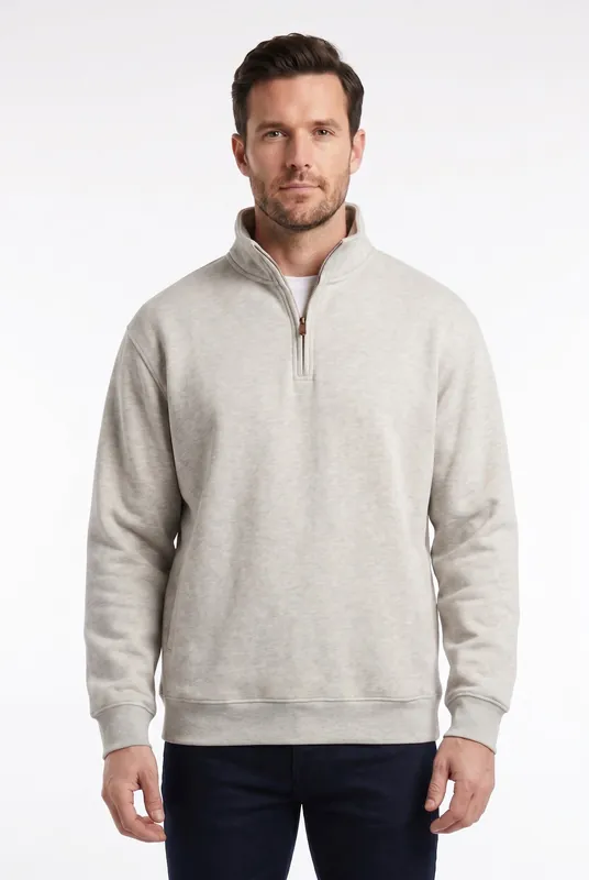 Men's Quarter-Zip Sweatshirt | Blackstone London