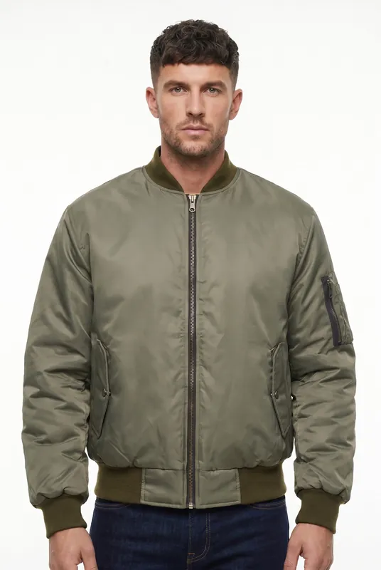Men's MA1 Flight Bomber Jacket | Blackstone London