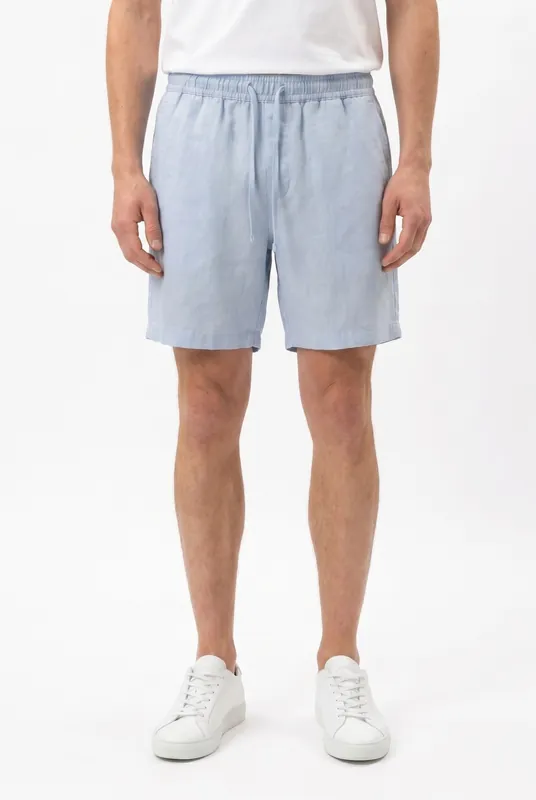 Men's Linen Drawstring Shorts | Blackstone London
