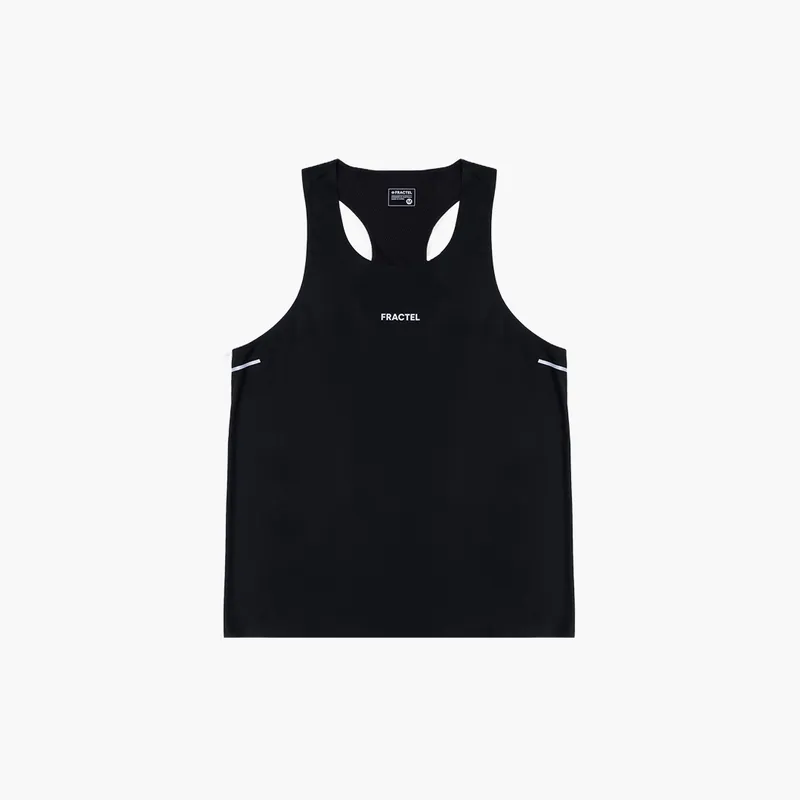 Men's V-BLACK Race Singlet (Old)