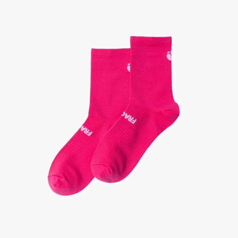 FUCHSIA Performance Crew Socks - Fractel
