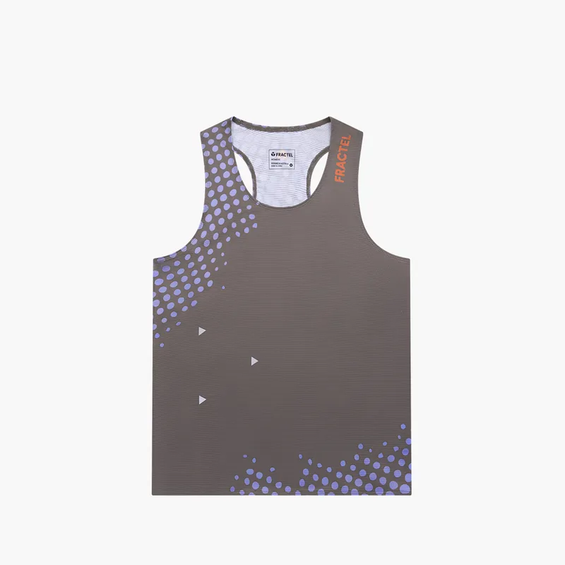 Women's V-BUTTERFLY MAUVE Race Singlet