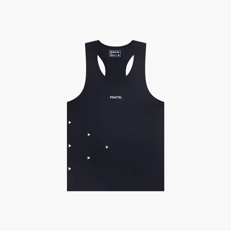 Men's V-BLACK Race Singlet (New)