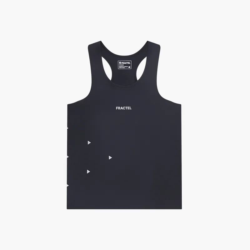 Women's V-BLACK Race Singlet (New)
