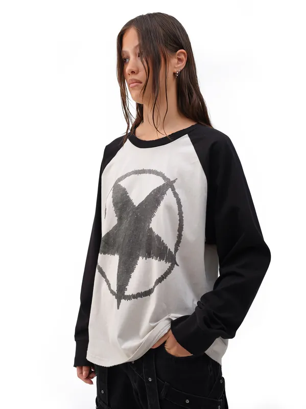 4 The Gram Raglan Top - DROP DEAD - MORBID CURIOSITY