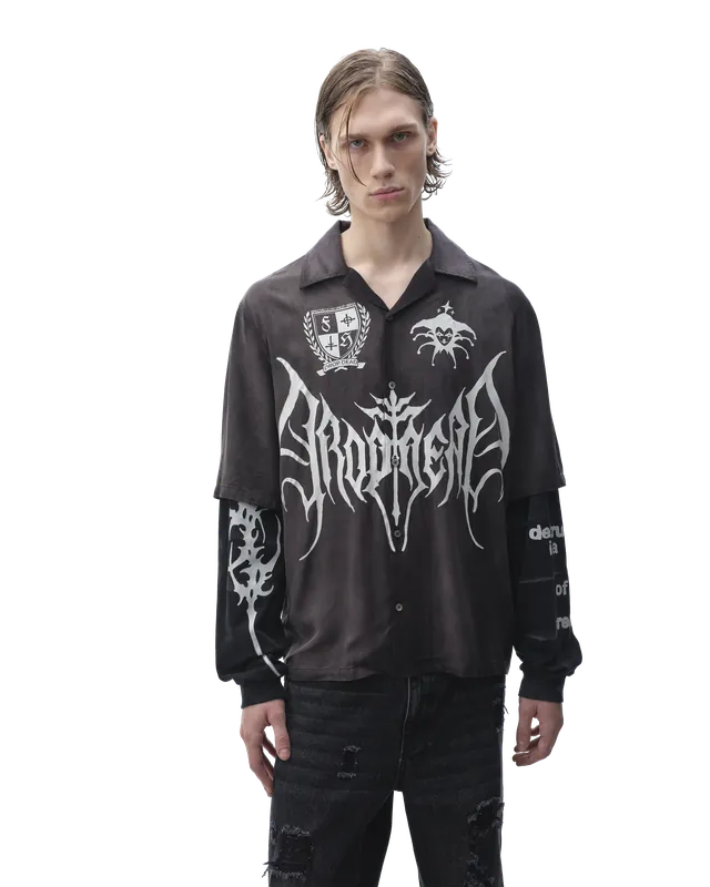 Outbound Layered Shirt - DROP DEAD - MORBID CURIOSITY