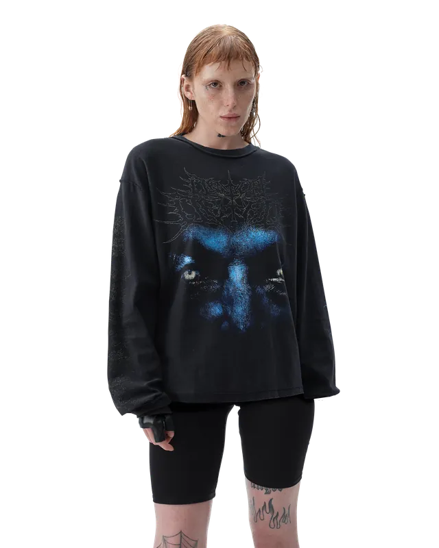 Sermon Longsleeve Top - DROP DEAD - MORBID CURIOSITY