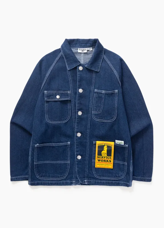 Service Works Denim Coverall - Indigo