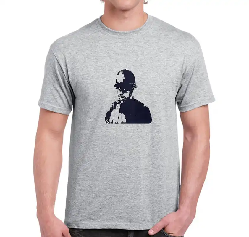 Banksy Rude Policeman - FARQ