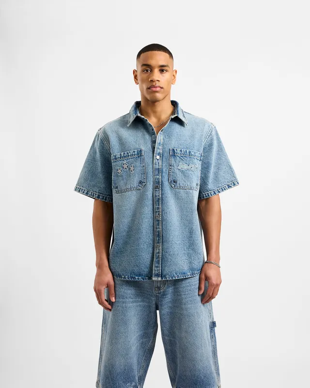 Cruise Denim Shirt - Denim Blue
