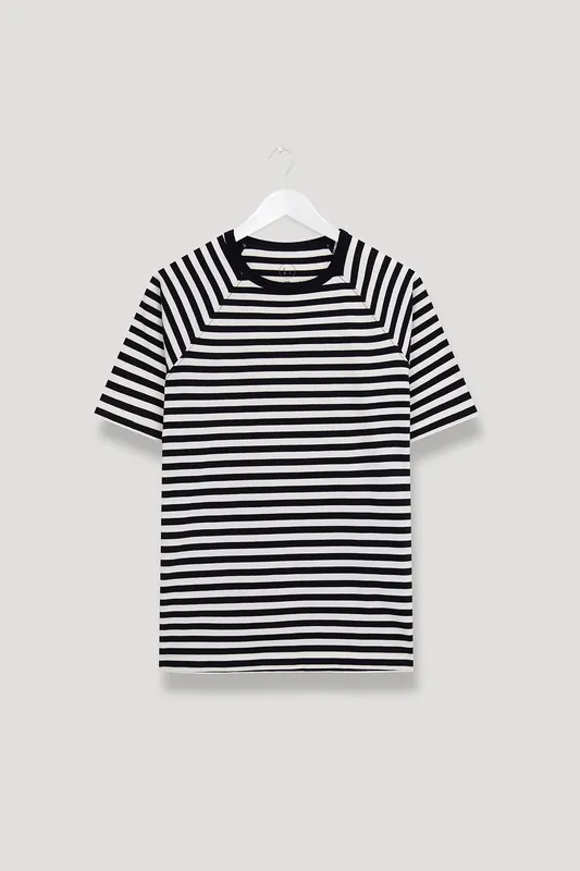 Supima Stripe Raglan Tee - Form&Thread
