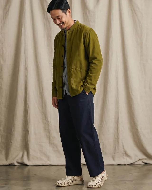 Organic Cord Baseball Overshirt - Form&Thread