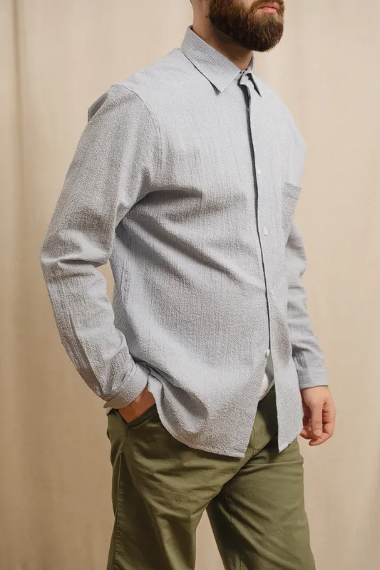 Fine Stripe Essential Shirt - Form&Thread