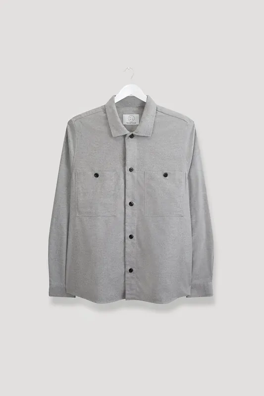 Brushed Lumber Form Overshirt - Form&Thread