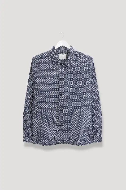 Mykonos Jacquard Overshirt - Form&Thread