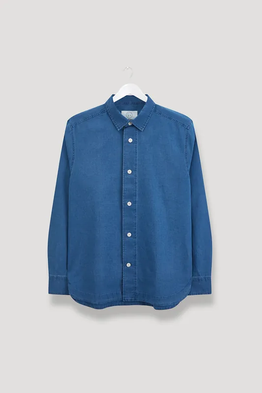 Washed Indigo Denim Everyday Shirt - Form&Thread